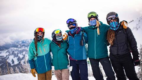 Friends at Crystal Mountain