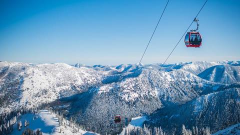 Mt Rainier Gondola at Crystal