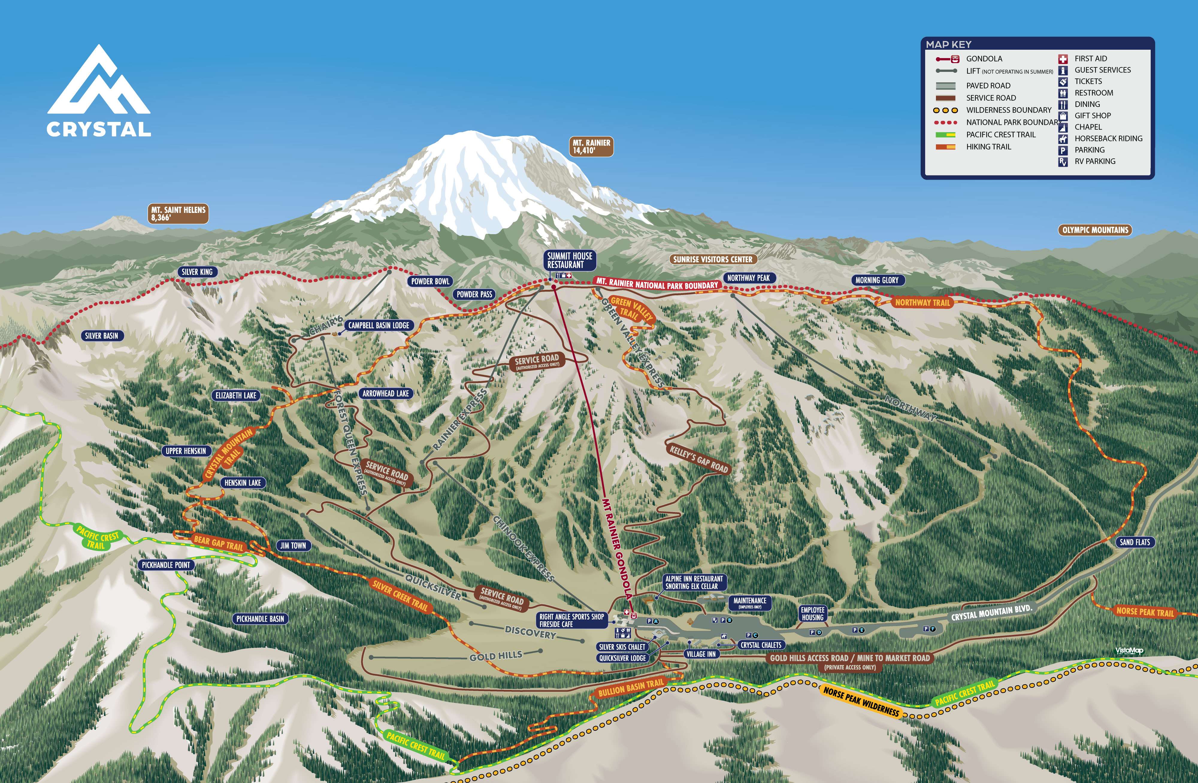 Trail Maps Crystal Mountain Resort   Crystal Summer Map Northway Edit Optim 