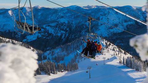 Chairlift at Crystal