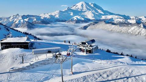 Mt Rainier and Scenic Gondola