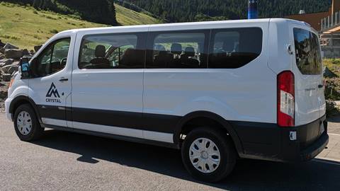 Mt Rainier Shuttle Van