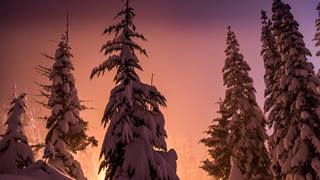 Night Skiing at Crystal Mountain