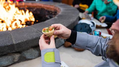 Tacos at Fireside cantina